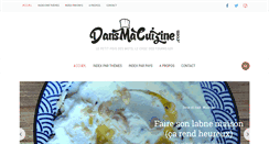 Desktop Screenshot of dansmacuizine.com